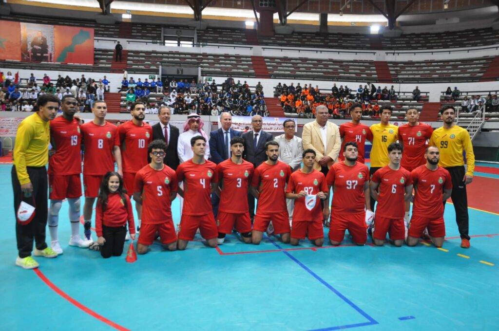 المغرب يتربع على عرش البطولة العربية لكرة اليد للشباب